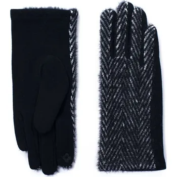 Rukavice Rukavice Herringbone Soft Black - Art of Polo Univerzální