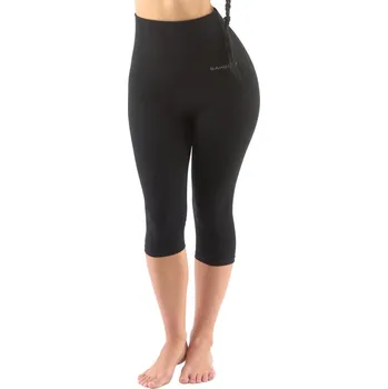 Gina Výhodné balení 5 kusů - Capri s vysokým pasem sportovní 95038P Barva/Velikost: černá / L/XL