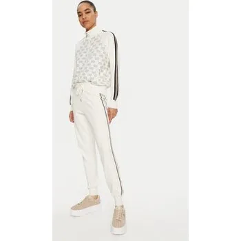 Pánské kalhoty Liu Jo Sport Kalhoty z materiálu TF4226 MS63L Bílá Regular Fit XL