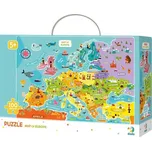 Puzzle Mapa Evropy 100 dílků