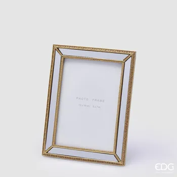 Rám na obraz Fotorámeček CLASSIC, 21,5x16,5 cm, zlatý, EDG