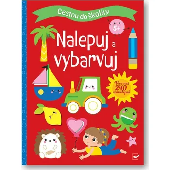 interaktivní kniha Svojtka Cestou do školky Nalepuj a vybarvuj 5+