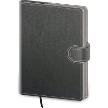 Diář Denní diář 2025 A5 Flip šedo/šedý