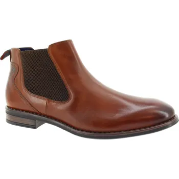 Pánská zimní obuv BUGATTI Pánský hnědý kožený kotník 311-AO530-1000-6300-267 Velikost 42