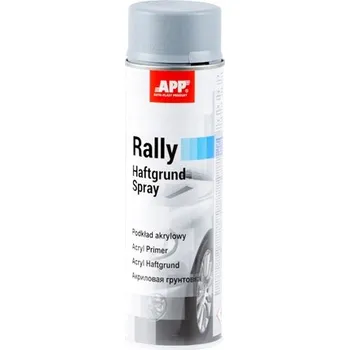 Barva ve spreji Rychleschnoucí akrylový základní nátěr APP Rally Haftgrund Spray 500 ml šedý