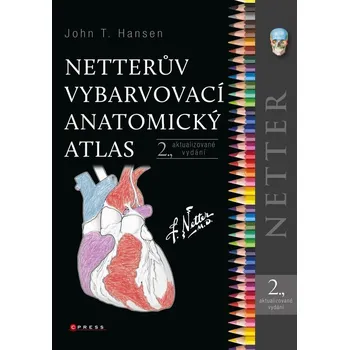Umění Netterův vybarvovací anatomický atlas