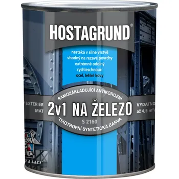 barva na kov Hostagrund 2v1 S2160 600 ml