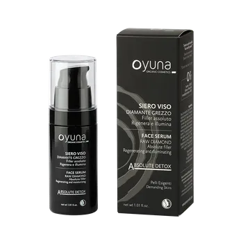 Péče o oční okolí OYUNA Bio sérum na obličej se surovým diamantem 30 ml