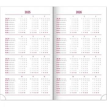 Diář Kapesní diář Aprint 2025 modrý