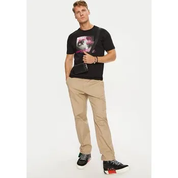 Off-White T-Shirt OMAA027F22JER0141068 Černá Regular Fit XXS