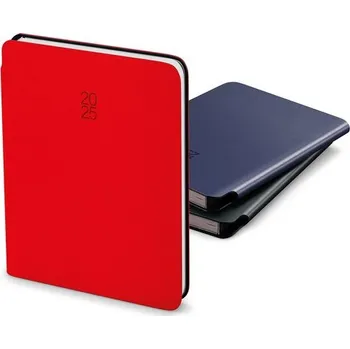 Diář Diář 2025 David Softy A5 červená Denní