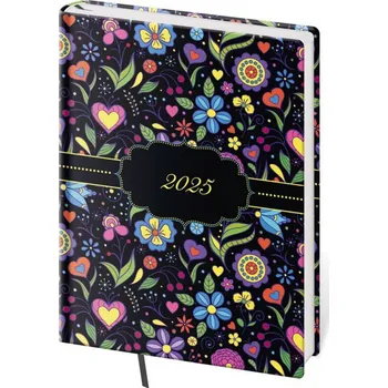 Diář Denní diář 2025 B6 Vario Lyra Invitation