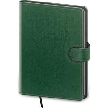 Diář Denní diář 2025 A5 Flip zeleno/šedý