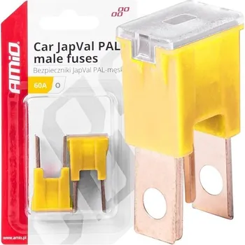 Autopojistky Pojistka JAPVAL PAL O samec 60A AMIO-03400
