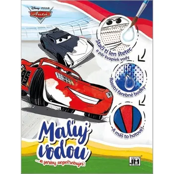 omalovánky Maľuj vodou Autá