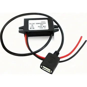 Měnič napětí Měnič napětí z 12V na 5V (3A) 1x USB