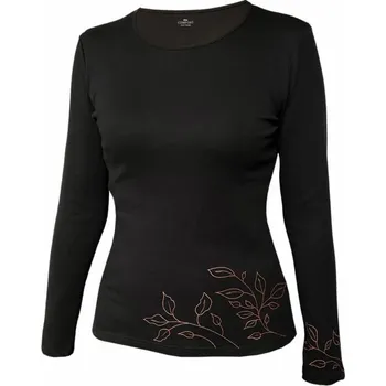 Dámské tričko Dámské tričko, dlouhý rukáv KUPINA 801 černá M