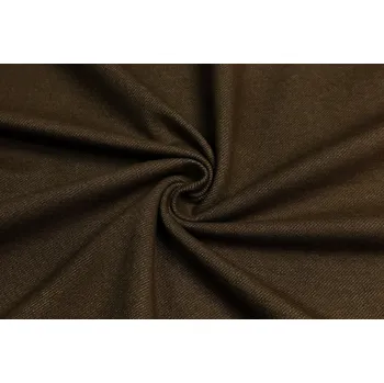 Bavlněný úplet vysokogramážní jeans hnědá