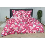 Jarní Bavlněné povlečení PLUS RINGA malinové