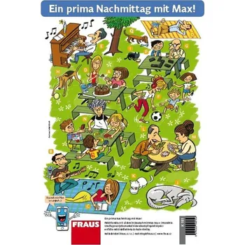 Německý jazyk Plakát Ein prima Nachmittag mit Max!