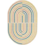 TRHÁK: Kusový koberec Star 17636-068 – na ven i na doma, 160x230 ovál, vícebarevná, chodba / předsíň, Balta - 1 rok na vrácení + DOPRAVA ZDARMA k Vám i zpět