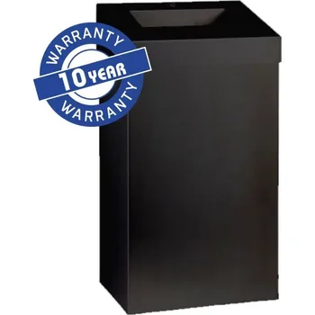 Odpadkový koš Merida KSC108 - Koš závěsný otevřený STELLA nerez černá 45 l