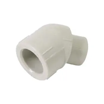 Vodovodní potrubí Sanitas - PPR tvarovky koleno PPR s čepem 45° 25