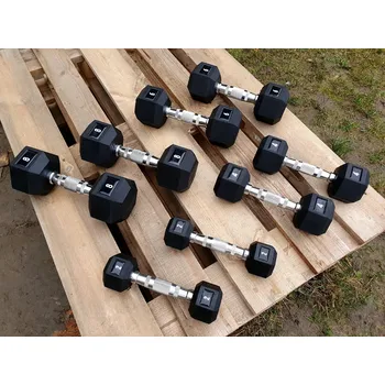 jednoruční činky sada 40kg HEXA