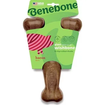 Hračka pro psa Benebone Wishbone slanina XL