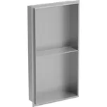 MEXEN - X-Wall-NR modul pro vestavbu do stěny s policí 60x30, nerez 1911603010S