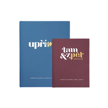 Zápisník Sada Pětiletý deník + Upřímně