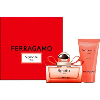 Kosmetická sada Ferragamo Signorina Unica dámský set EdP 50 ml + tělové mléko 50 ml dámská
