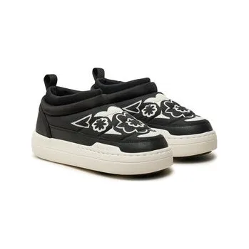 Dámská zimní obuv Moon Boot Polokozačky Park Soft Flower 80D2470030 Černá 40