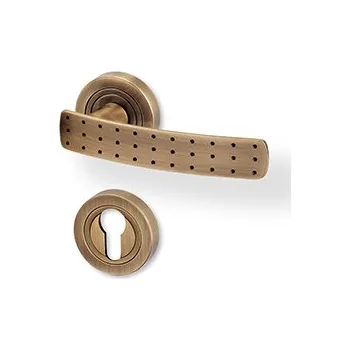 Dveřní kování ACT SERVIS ACT - Bremen R Provedení: PZ (vložkový zámek), Povrch: Bronz