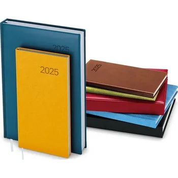 Diář Denní diář 2025 Adam Vivella B6 okrová