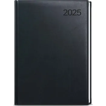 Diář Diář 2025 Tomáš Vivella A4 černá Týdenní