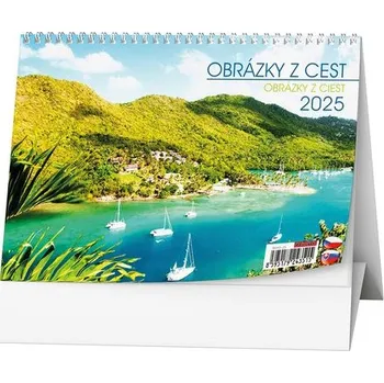 Kalendář Obrázky z cest 2025 - stolní kalendář