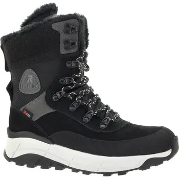 Dámská zimní obuv RIEKER Dámské kožené černé sněhule W0066-00-265 Velikost 38