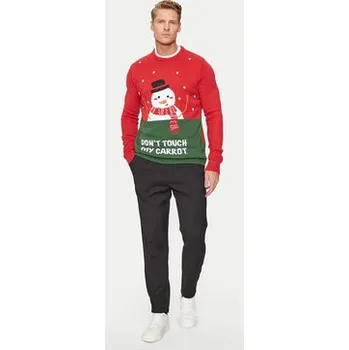 Dámský svetr Only & Sons Svetr Xmas 22031170 Červená Regular Fit S