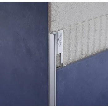 Stavební profil ZA/8 - profil pro venkovní roh, délka 270 cm, hliník eloxovaný, titan 88254