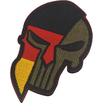 Nášivka WARAGOD Vyšívaná nášivka Punisher, Německo