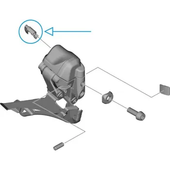 krytka kabelu SHIMANO pro přesmykač FDR9250,8150