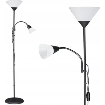 Stojací lampa Stojací lampa Wideshop E27 4,5 W černá