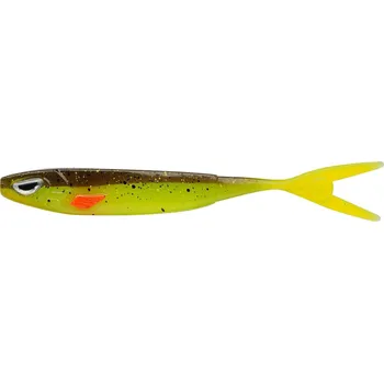 Umělá nástraha Gumová nástraha Berkley Sick Vamper 18cm Brown Chartreuse (1ks)