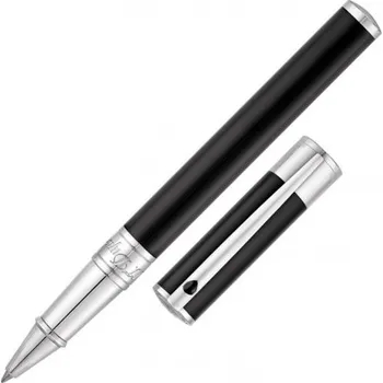 S.T. DUPONT - D-INITIAL Black & Chrome RP - Rolerové pero