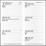 Týdenní diář 2025 Jakub Vivella kapesní modrá