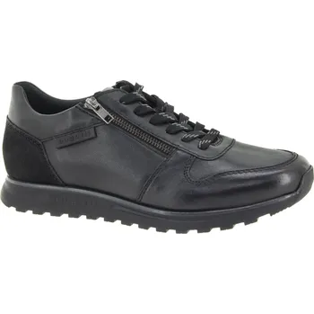 Pánské tenisky BUGATTI Pánské černé kožené tenisky 335-A021H-4000-1000-247 Velikost 45