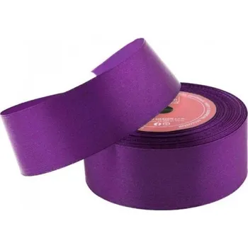 Stuha Stuha saténová 38mm/32m - tmavě fialová - 601366