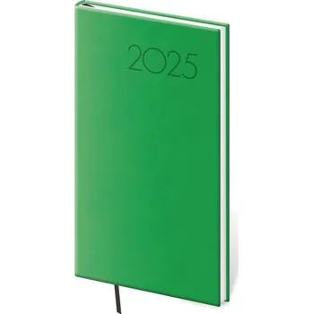 Diář Kapesní diář 2025 Print Pop světle zelený