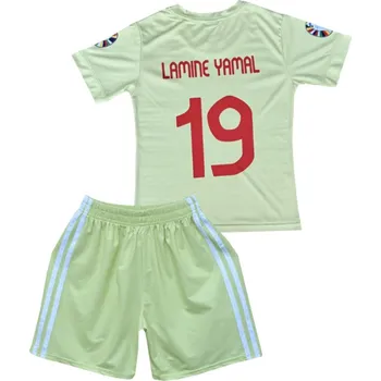 Míčový sport Numberoplus Dětský fotbalový dres Komplet Španělsko - Lamine Yamal 19 (Euro 2024) 27982 Velikost: 9-let.(vel.128)